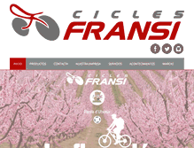 Tablet Screenshot of ciclesfransi.com